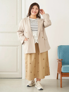 Re-J＆SUPURE(リジェイ＆スプル) |【Sasaki Mikiコラボ】ストレッチツイル Wテーラードジャケット