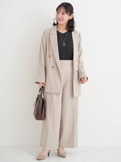 Re-J＆SUPURE(リジェイ＆スプル) |【Sasaki Mikiコラボ】ストレッチツイル Wテーラードジャケット