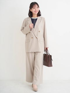 Re-J＆SUPURE(リジェイ＆スプル) |【Sasaki Mikiコラボ】ストレッチツイル Wテーラードジャケット