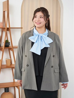 Re-J＆SUPURE(リジェイ＆スプル) |【Sasaki Mikiコラボ】ストレッチツイル Wテーラードジャケット