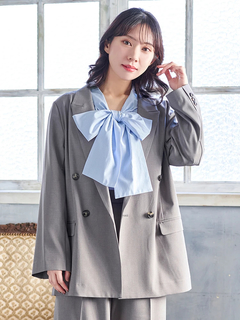 Re-J＆SUPURE(リジェイ＆スプル) |【Sasaki Mikiコラボ】ストレッチツイル Wテーラードジャケット