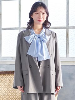 Re-J＆SUPURE(リジェイ＆スプル) |【Sasaki Mikiコラボ】ストレッチツイル Wテーラードジャケット