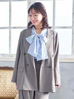 Re-J＆SUPURE(リジェイ＆スプル) |【Sasaki Mikiコラボ】ストレッチツイル Wテーラードジャケット