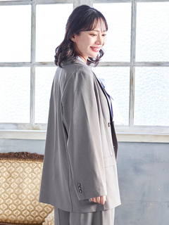 Re-J＆SUPURE(リジェイ＆スプル) |【Sasaki Mikiコラボ】ストレッチツイル Wテーラードジャケット