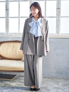 Re-J＆SUPURE(リジェイ＆スプル) |【Sasaki Mikiコラボ】ストレッチツイル Wテーラードジャケット