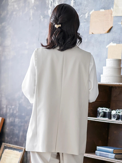 Re-J＆SUPURE(リジェイ＆スプル) |【Wクロス】テーラードベスト(セットアップ可)