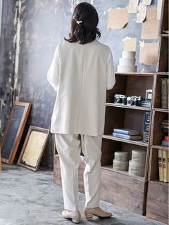 Re-J＆SUPURE(リジェイ＆スプル) |【Wクロス】テーラードベスト(セットアップ可)