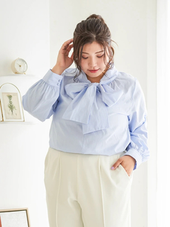 Re-J＆SUPURE(リジェイ＆スプル) |BIGリボンボウタイブラウス