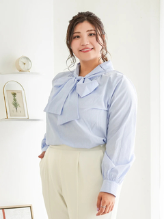 Re-J＆SUPURE(リジェイ＆スプル) |BIGリボンボウタイブラウス