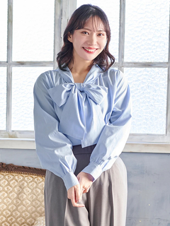 Re-J＆SUPURE(リジェイ＆スプル) |BIGリボンボウタイブラウス