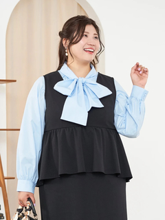 Re-J＆SUPURE(リジェイ＆スプル) |BIGリボンボウタイブラウス