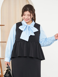 Re-J＆SUPURE(リジェイ＆スプル) |BIGリボンボウタイブラウス