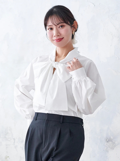 Re-J＆SUPURE(リジェイ＆スプル) |BIGリボンボウタイブラウス