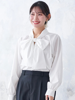 Re-J＆SUPURE(リジェイ＆スプル) |BIGリボンボウタイブラウス