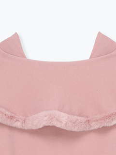 Re-J＆SUPURE(リジェイ＆スプル) |ケープドッキングオフショルダー風ニットプルオーバー