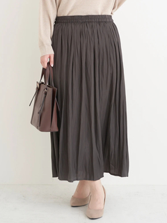 Re-J＆SUPURE(リジェイ＆スプル) |サテンギャザースカート