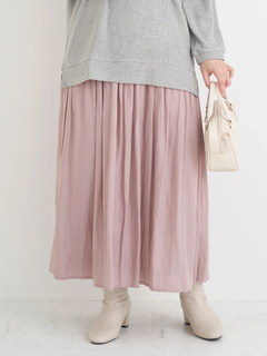 Re-J＆SUPURE(リジェイ＆スプル) |サテンギャザースカート