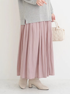 Re-J＆SUPURE(リジェイ＆スプル) |サテンギャザースカート