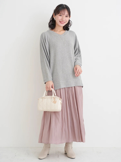 Re-J＆SUPURE(リジェイ＆スプル) |サテンギャザースカート