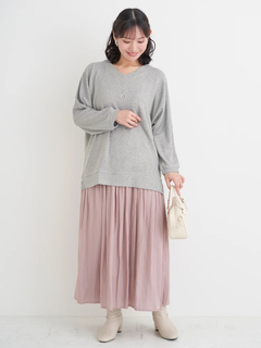 Re-J＆SUPURE(リジェイ＆スプル) |サテンギャザースカート