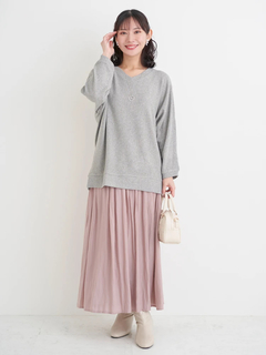 Re-J＆SUPURE(リジェイ＆スプル) |サテンギャザースカート