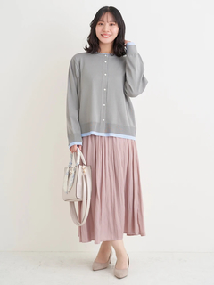 Re-J＆SUPURE(リジェイ＆スプル) |サテンギャザースカート