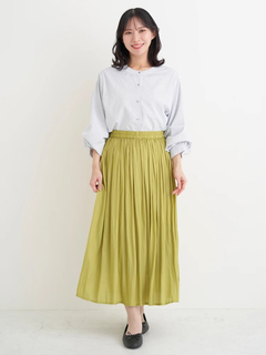 Re-J＆SUPURE(リジェイ＆スプル) |サテンギャザースカート
