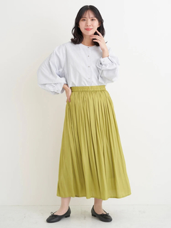 Re-J＆SUPURE(リジェイ＆スプル) |サテンギャザースカート