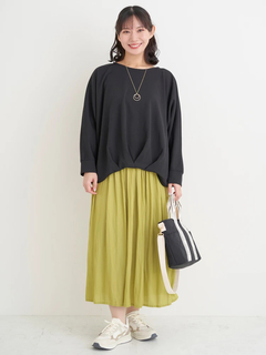 Re-J＆SUPURE(リジェイ＆スプル) |サテンギャザースカート