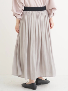 Re-J＆SUPURE(リジェイ＆スプル) |サテンギャザースカート