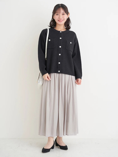 Re-J＆SUPURE(リジェイ＆スプル) |サテンギャザースカート