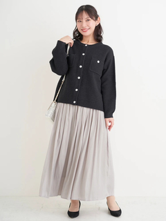 Re-J＆SUPURE(リジェイ＆スプル) |サテンギャザースカート