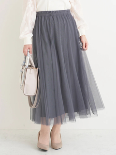 Re-J＆SUPURE(リジェイ＆スプル) |チュールロングスカート