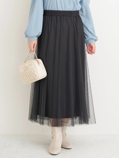 Re-J＆SUPURE(リジェイ＆スプル) |チュールロングスカート