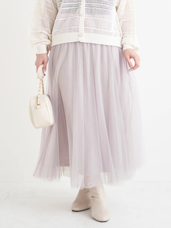 Re-J＆SUPURE(リジェイ＆スプル) |チュールロングスカート