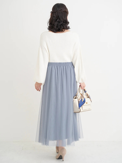 Re-J＆SUPURE(リジェイ＆スプル) |チュールロングスカート