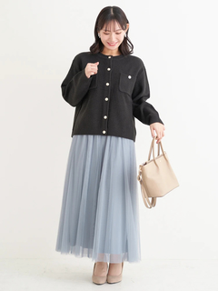 Re-J＆SUPURE(リジェイ＆スプル) |チュールロングスカート