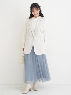 Re-J＆SUPURE(リジェイ＆スプル) |チュールロングスカート