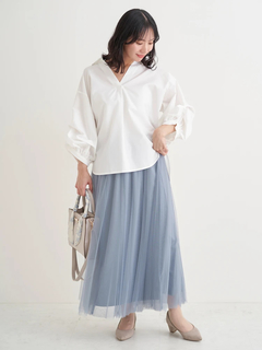 Re-J＆SUPURE(リジェイ＆スプル) |チュールロングスカート