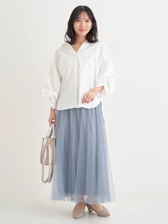 Re-J＆SUPURE(リジェイ＆スプル) |チュールロングスカート