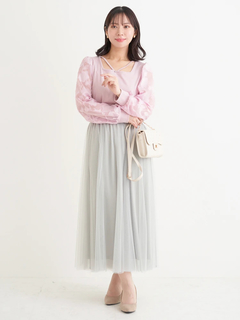 Re-J＆SUPURE(リジェイ＆スプル) |チュールロングスカート