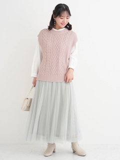 Re-J＆SUPURE(リジェイ＆スプル) |チュールロングスカート