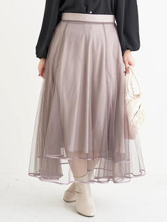 Re-J＆SUPURE(リジェイ＆スプル) |チュールパイピングマーメイドスカート