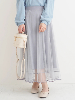 Re-J＆SUPURE(リジェイ＆スプル) |チュールパイピングマーメイドスカート