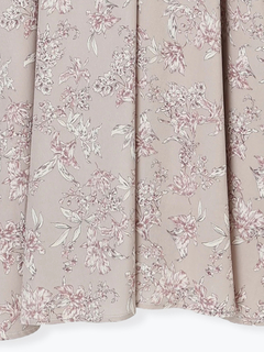 Re-J＆SUPURE(リジェイ＆スプル) |ポケットリボンハーフZIPワンピース（無地・花柄）