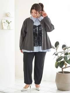 Re-J＆SUPURE(リジェイ＆スプル) |【Sasaki Mikiコラボ】[前後2WAY]レースリボンビスチェ