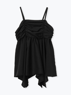 Re-J＆SUPURE(リジェイ＆スプル) |【WEB限定】シャーリングヘムキャミソール（無地・チェック柄）