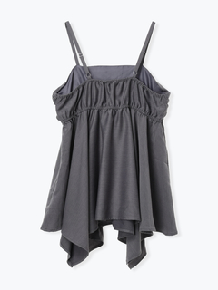 Re-J＆SUPURE(リジェイ＆スプル) |【WEB限定】シャーリングヘムキャミソール（無地・チェック柄）