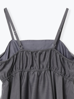 Re-J＆SUPURE(リジェイ＆スプル) |【WEB限定】シャーリングヘムキャミソール（無地・チェック柄）