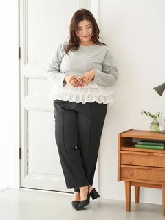 Re-J＆SUPURE(リジェイ＆スプル) |【Sasaki Mikiコラボ】3段フリルトップス